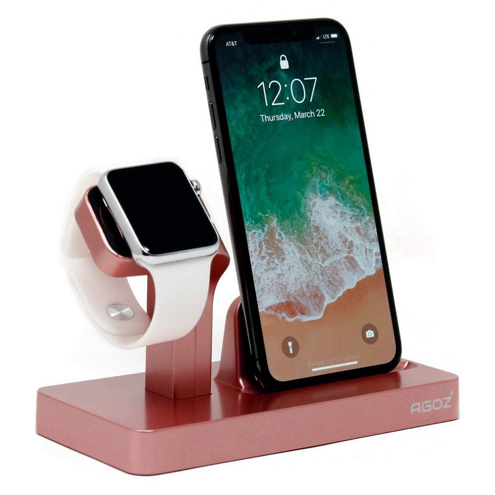 rose gold charging dock 1